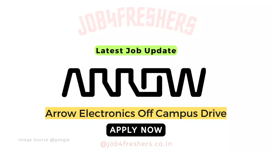 Arrow Electronics Off Campus 2023 |Hiring Apprentice |Apply Now