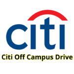 Citi Off Campus Drive for Data Scientist | Appy Now