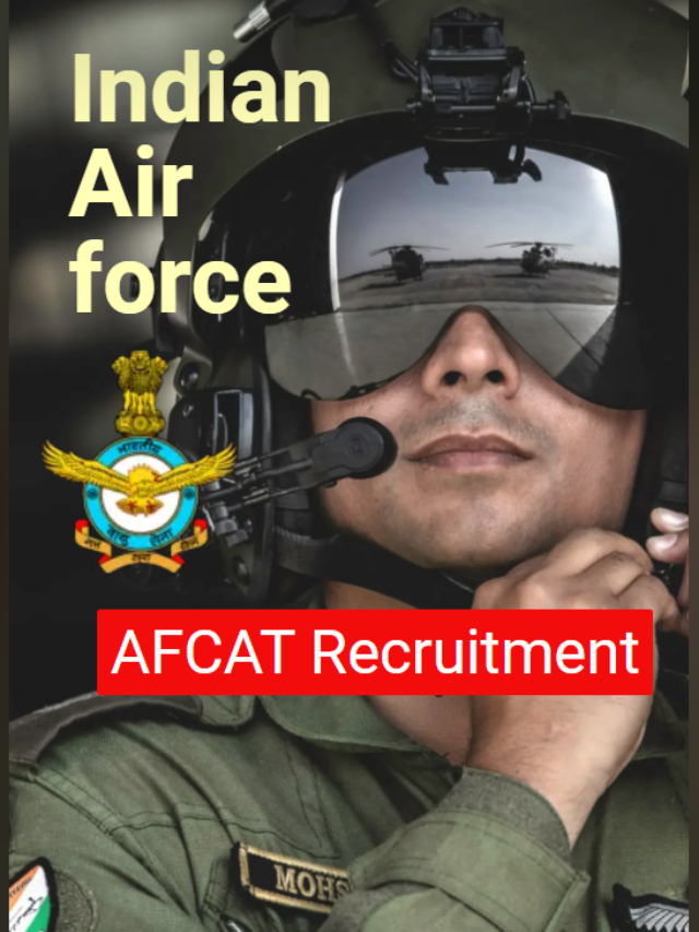 Indian Air Force AFCAT 2024 Recruitment
