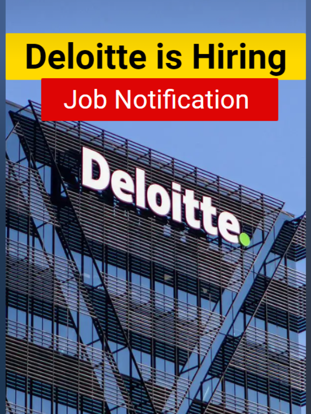 Deloitte Recruitment job notification