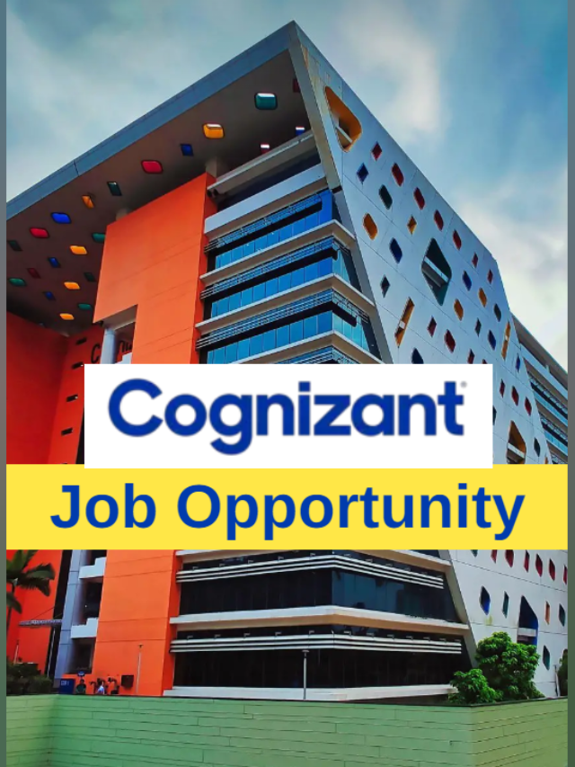 Cognizant Off Campus Drive Apply Now! Job4freshers