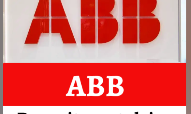 ABB Recruitment drive 2024