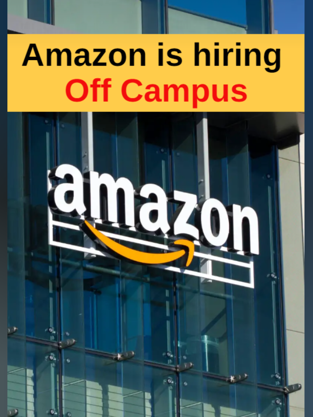 Amazon Recruitment drive 2024 Job4freshers