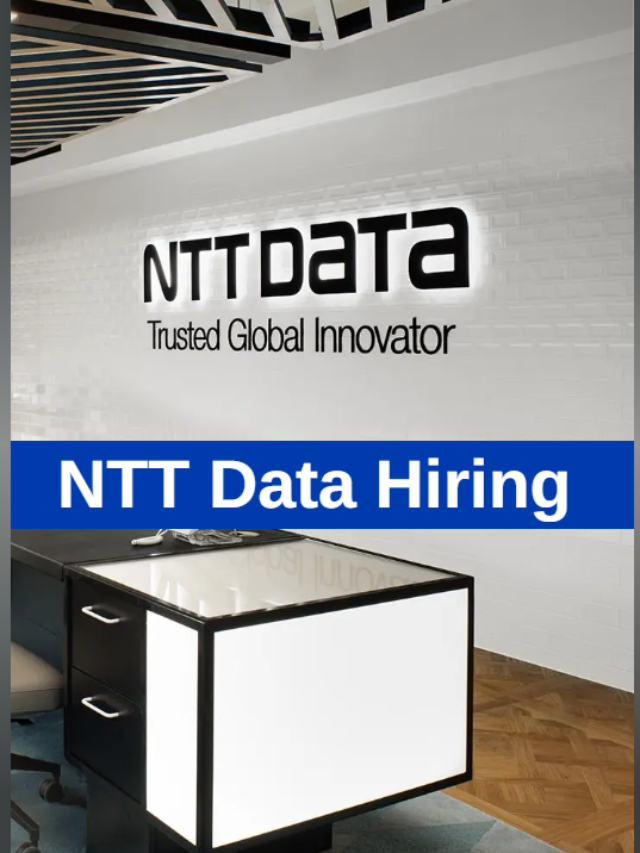 NTT DATA Recruitment drive 2024