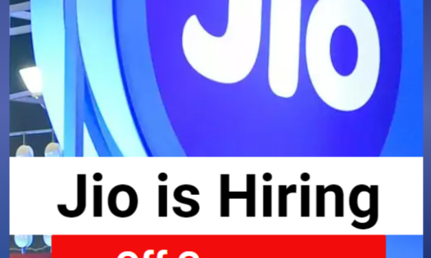 Reliance JIO Recruitment Drive 2024