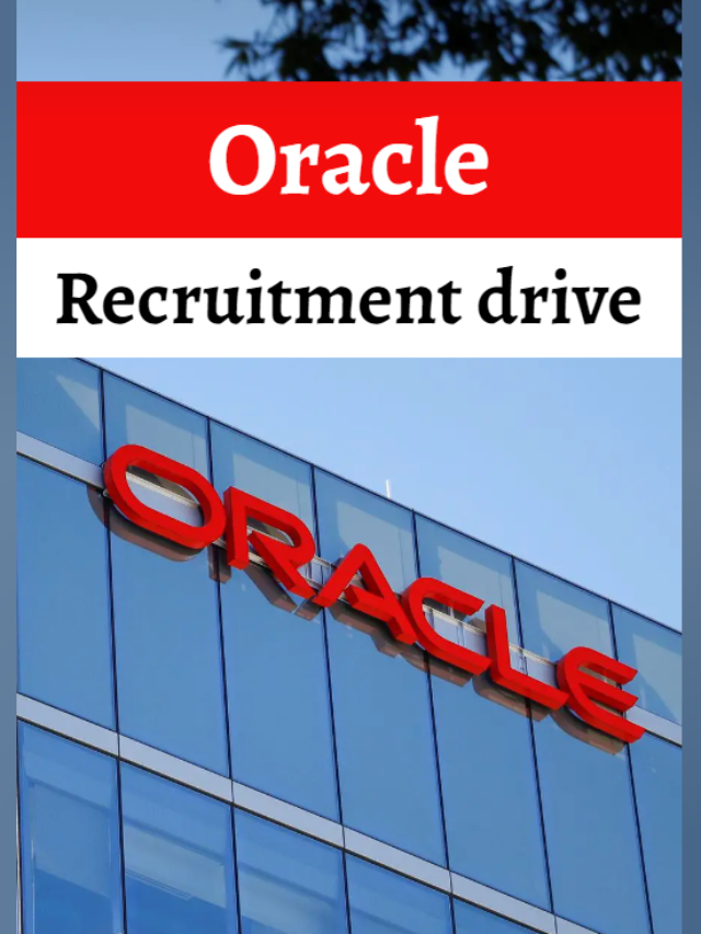 Oracle Off Campus Recruitment drive 2024