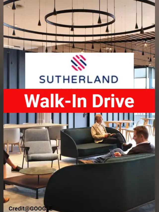 Sutherland Walk-in Drive for International Voice Process