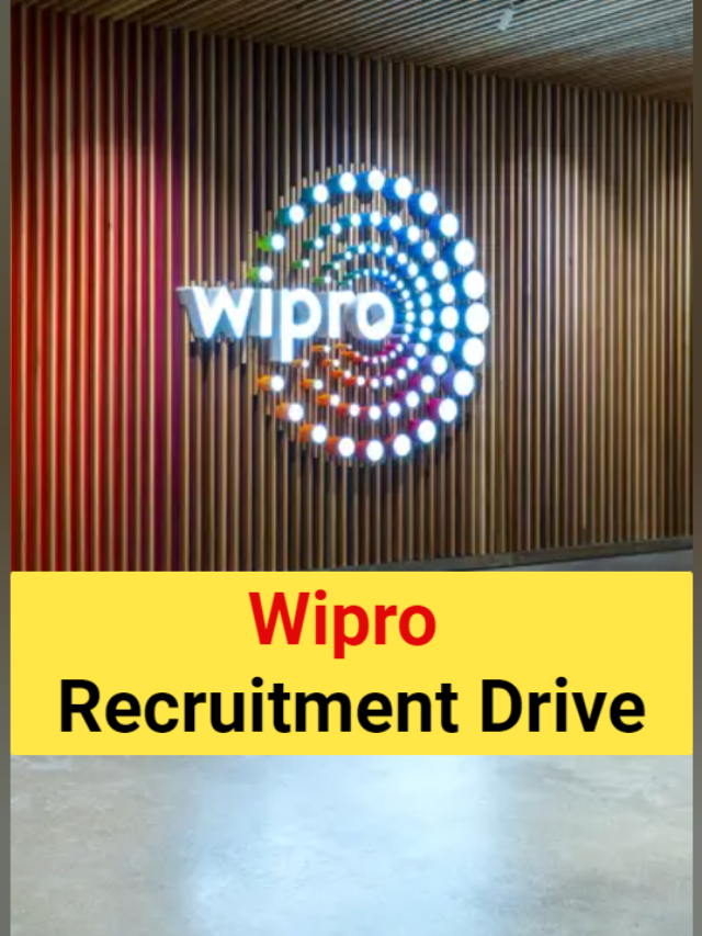 Wipro Recruitment Drive 2024 Job4freshers