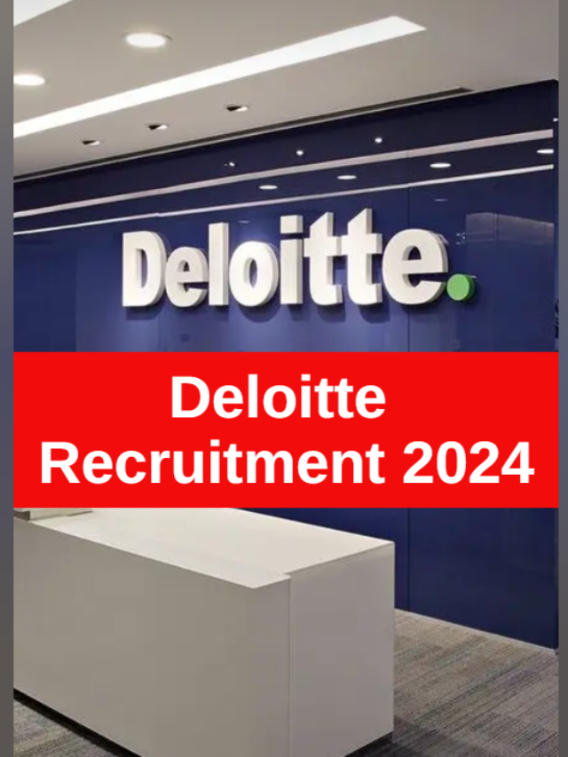 Deloitte Recruitment 2024 For Analyst Trainee Job4freshers