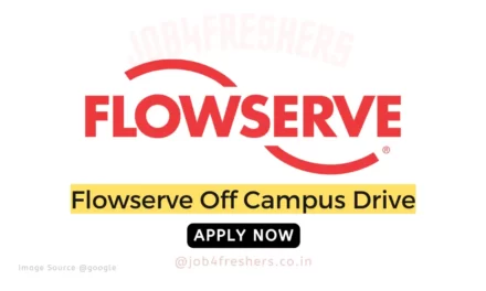 Flowserve Off Campus Hiring Fresher For Graduate Engineer Trainee | Apply Now!