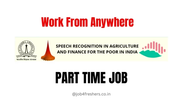 Work from Anywhere 2024 | SPIRE LAB, IISC | Apply Now!