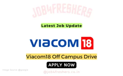 FRESHERS JOBS 16 Viacom18 Off Campus 2024 | Internship | Apply Now!
