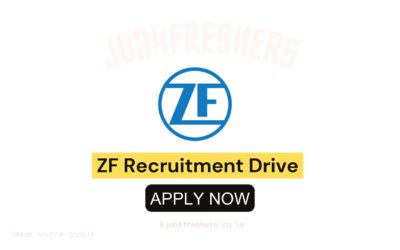  ZF Hiring Trainee | Off Campus Drive 2025 | Apply Now
