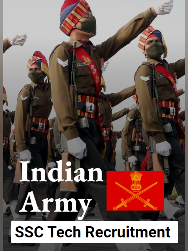 Indian Army SSC Tech Recruitment 2024