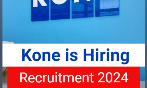 KONE Recruitment Drive 2024