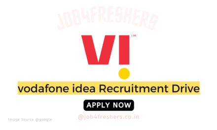 Vodafone Idea Off Campus Hiring for Manager  | Apply Now