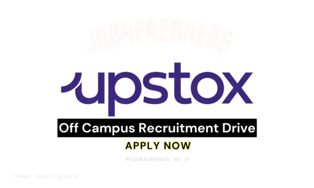 Upstox Off Campus Hiring Fresher For Product Intern| Apply Link!