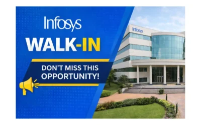FRESHERS JOBS 11 Infosys Walk-in Drive For Process Trainee / Executive| Apply Now!