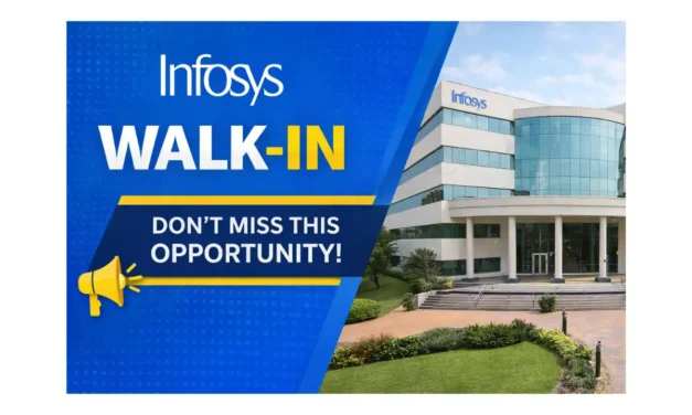 Infosys Walk-in Drive For Process Trainee / Executive| Apply Now!