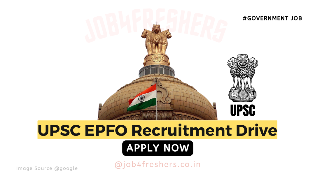 Latest Government Jobs | Sarkari Jobs with Job4Government 2 UPSC EPFO Recruitment 2024 | 323 Posts | Apply Online
