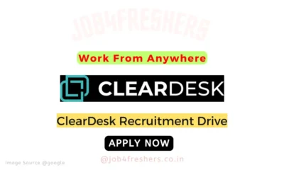 Work From Home Job For ClearDesk Recruitment 2024 | HR Intern | Apply Now!