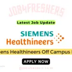 Siemens Healthineers Off Campus Hiring For Intern 2024 | Apply Now!
