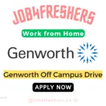 Work From Home Job At Genworth Off Campus 2024 |Apply Now!