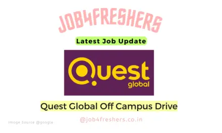 Quest Global Off Campus Hiring for Document Controller | Apply Now
