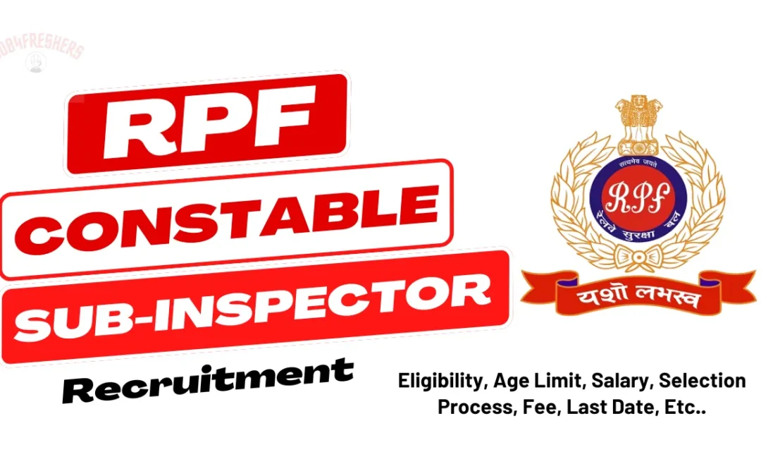 Latest Government Jobs | Sarkari Jobs with Job4Government 8 RPF Recruitment 2024 Notification for 4660 Posts | Apply Online