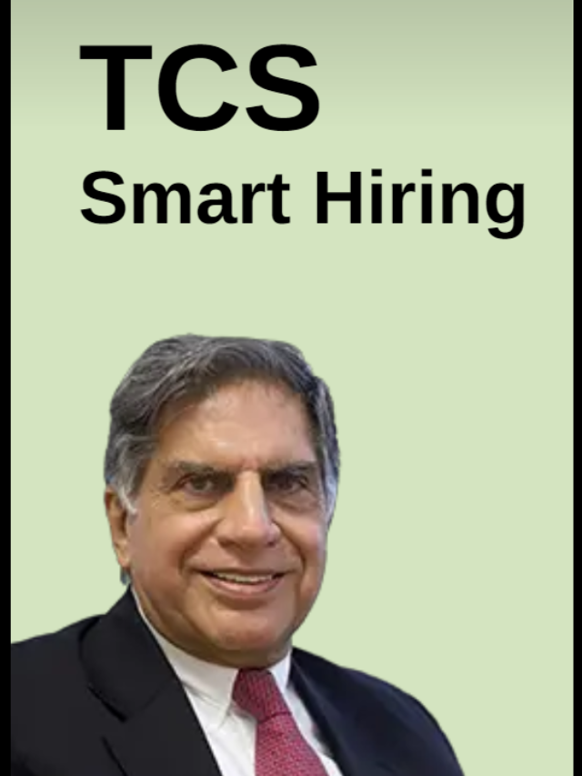 TCS Smart Hiring for 2023, 2024 Job4freshers