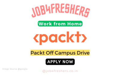FRESHERS JOBS 18 Packt Off Campus hiring Work From Home | Apply Now!