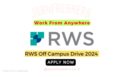 FRESHERS JOBS 7 RWS Remote | Part Time | Work from Home Hiring | Apply Now