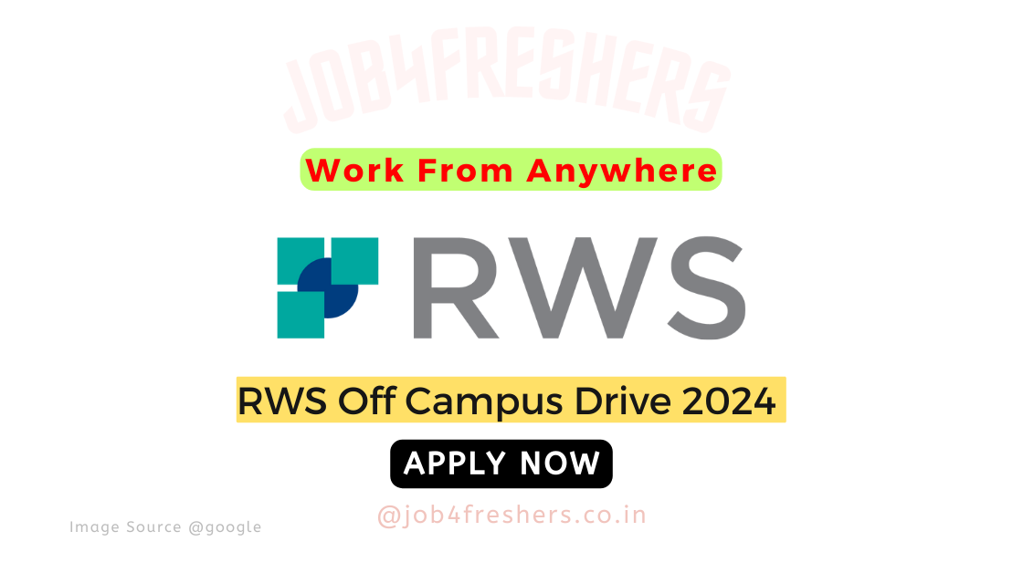 RWS Remote, Part Time, Work from Home Hiring | Apply Now