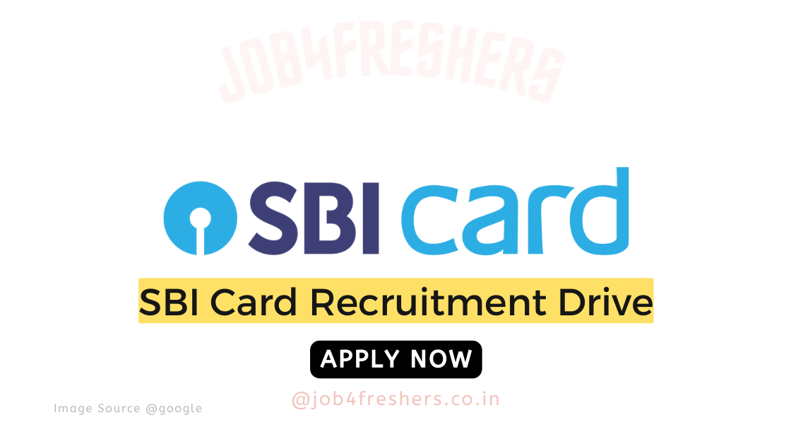 Get the Latest Update on SBI Card Recruitment 2024 for Screening Analyst