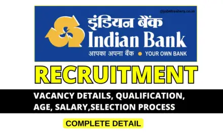 Indian Bank Recruitment 2024 Notification Out! 1500 Vacancies, Apply Online