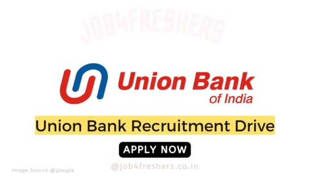 Union Bank Recruitment 2024 for 500 Apprentice Positions | Apply Online