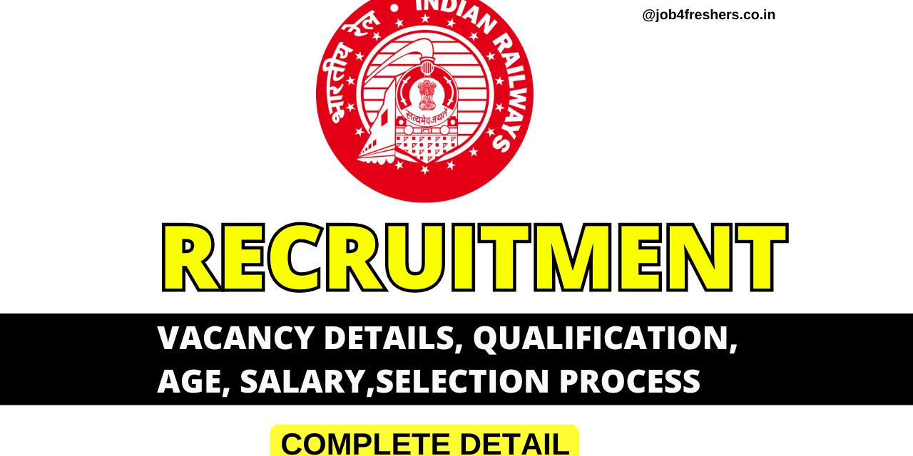 RRB JE Recruitment 2024 – 7951 Vacancies, Apply Now !