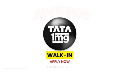 Tata 1mg Walk-in Drive 2026 – Pharmacist/ Sr. Pharmacist/ Assistant Team Lead