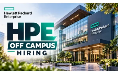 HPE Off Campus Hiring | Graduate Software Engineer | Hiring Freshers | Apply Now!