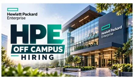HPE Off Campus Hiring | Graduate Software Engineer | Hiring Freshers | Apply Now!