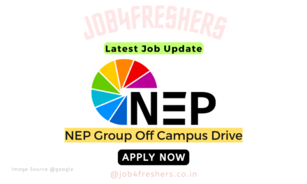 NEP Group Off Campus 2024 Hiring Graduate Engineer Trainee | Apply Now!