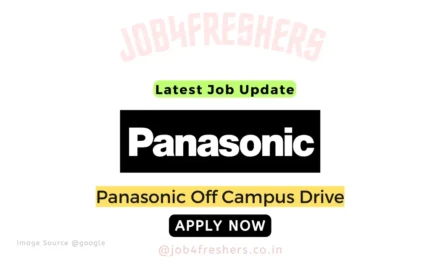 Panasonic Off Campus Drive 2024 | Hiring Fresher | Apply Now!