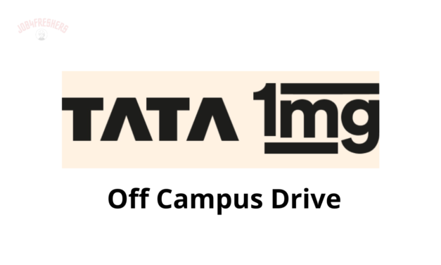 Tata 1mg Walk-in Drive 2024 – Healthcare Executive/Sr. Pharmacist | Apply Link!