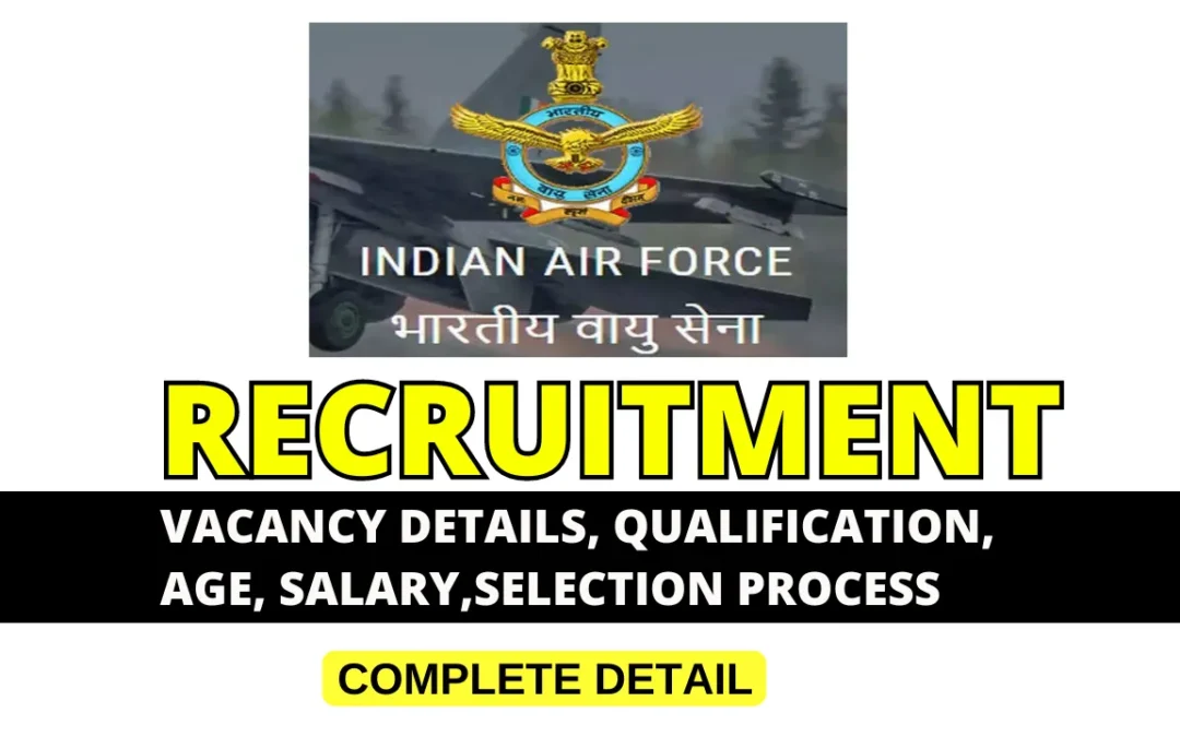 Indian Air Force Recruitment 2024 – Group C Posts | Apply Now!