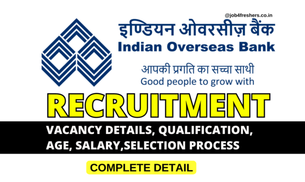 Indian Overseas Bank Recruitment IOB 2024 – Attender | Apply Now