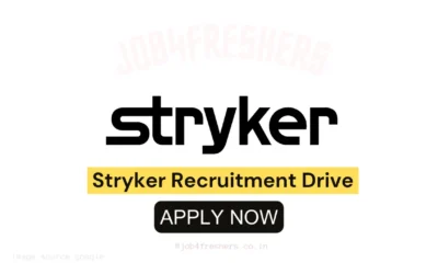 Stryker Off Campus Hiring Fresher For Associate  | Delhi