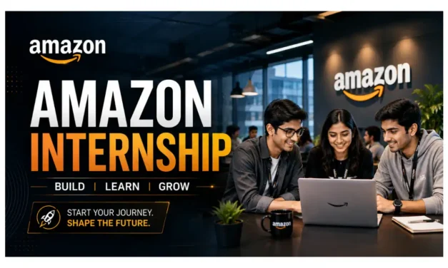 Amazon Internship 2026 | Software Development Engineer- Intern | Apply Now!