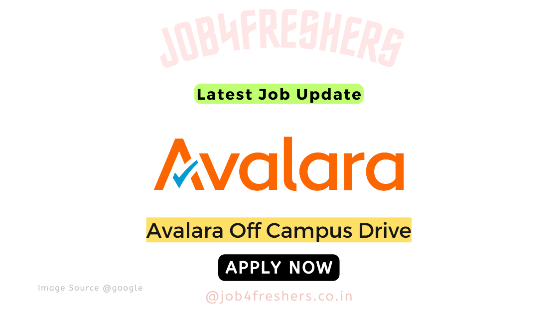 Avalara Off Campus 2024 | Associate Analyst | Apply Now!