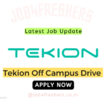 Tekion Recruitment Hiring Graduates Freshers for Customer  Support | Apply Now!