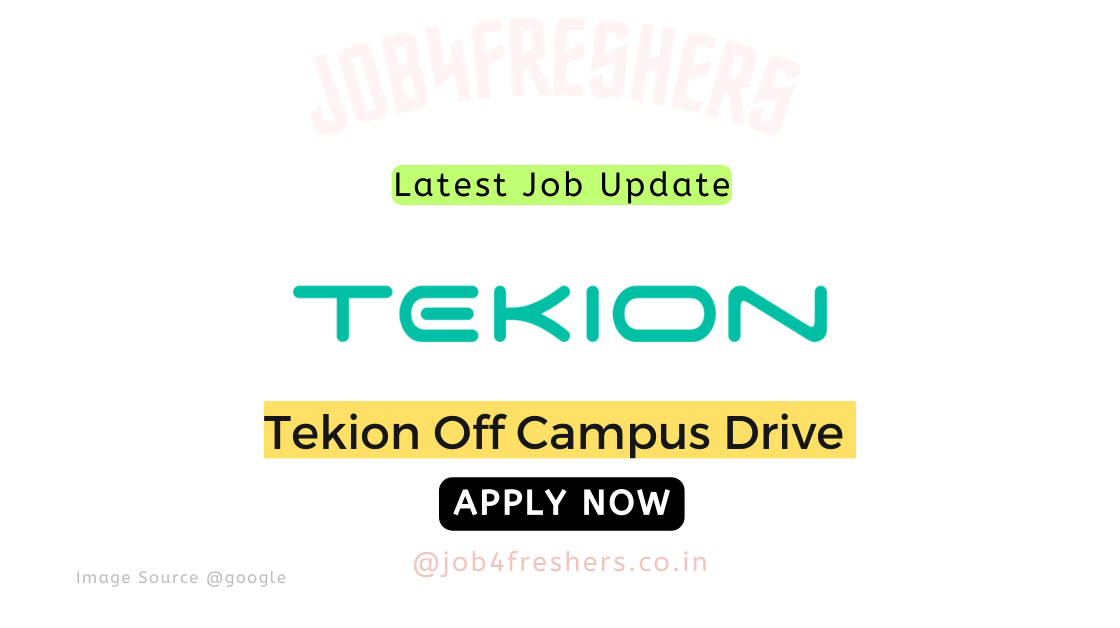 Tekion Recruitment Hiring Graduates Freshers for Customer  Support | Apply Now!